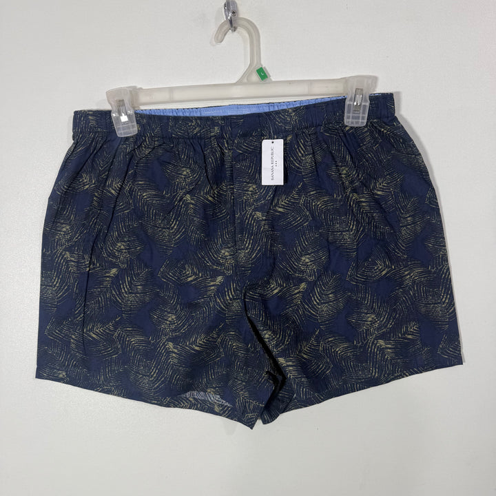 BANANA REPUBLIC PRINTED COTTON SLEEPWEAR BOXER SHORT BRAND NEW