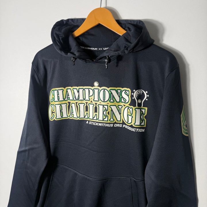 UNDER ARMOUR SPORT HOODIE INNER FLEECE BLACK COLOUR