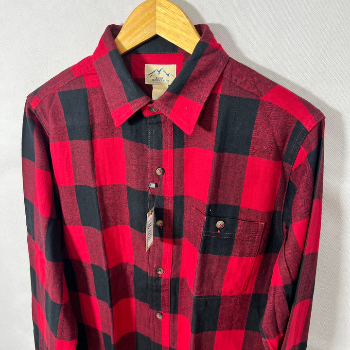 BLUE MOUNTAIN FLANNEL COTTON SHIRT