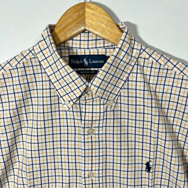 RALPH LAUREN POLO BUTTON DOWN CASUAL COTTON SHIRT