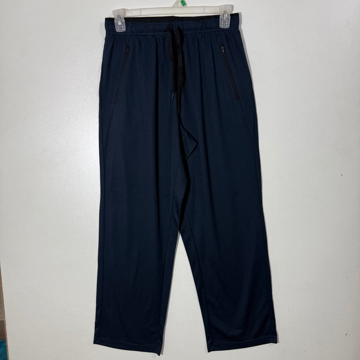 SACUIMAN STRAIGHT FIT SPORT TROUSER WITH SIDE ZIP POCKETS BLUE COLOUR