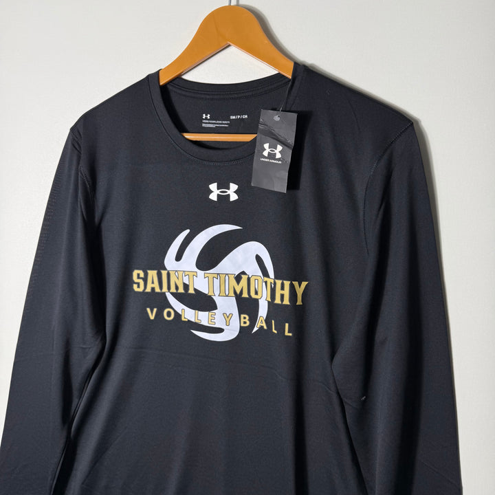 UNDER ARMOUR LONG SLEEVES SPORT TSHIRT BRAND NEW BLACK COLIUR