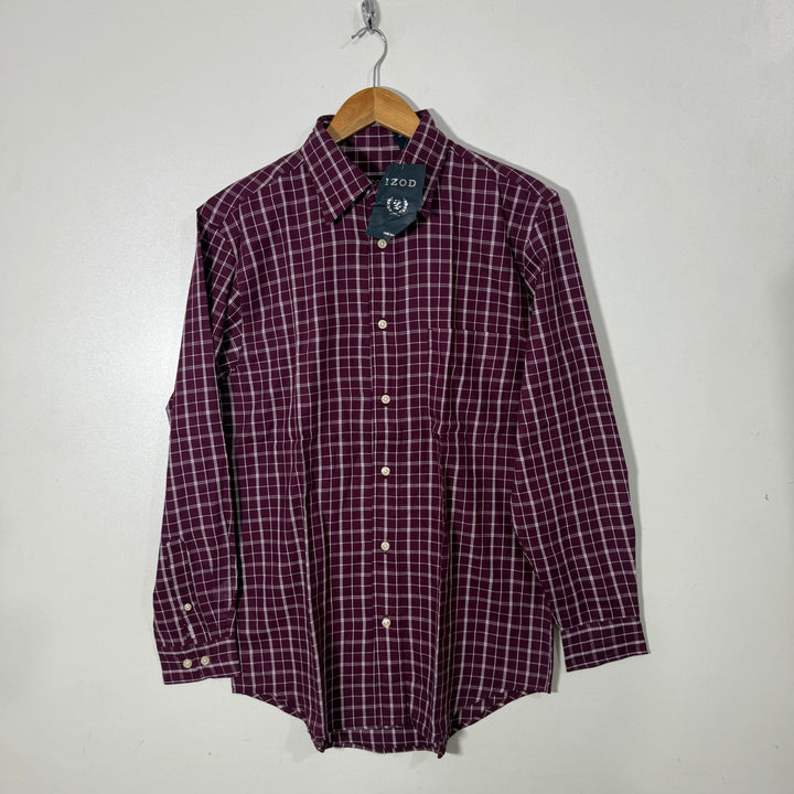 IZOD COTTON CHECKERED SHORT BRAND NEW