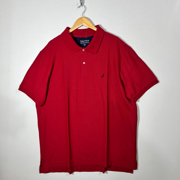 NAUTICA PERFORMANCE COTTON POLO TSHIRT