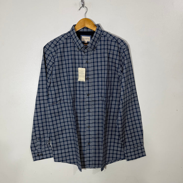L C LANYON BUTTON DOWN CASUAL COTTON SHIRT BRAND NEW