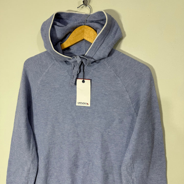 UNTUCKIT KNITED COTTON HOODIE BRAND NEW
