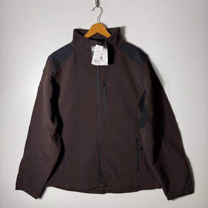 BLACK DIAMOND SOFT SHELL WINDBREAKER JACKET BRAND NEW INNER FLEECE BROWN COLOUR