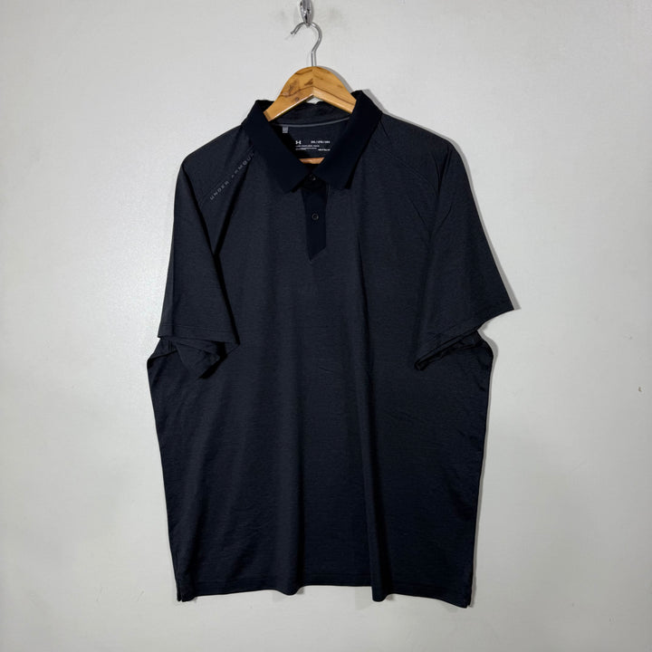 UNDER ARMOUR HEATGEAR SPORT POLO TSHIRT GREY COLOUR