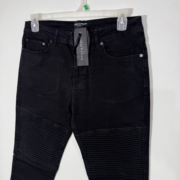 SUPPLY & DEMAND SKINNY FIT DENIM PANT WITH STRETCH BRAND NEW  DARK GREY COLOUR