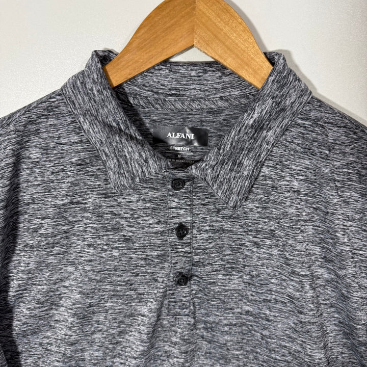 ALFANI SPORT POLO TSHIRT WITH STRETCH GREY COLOUR