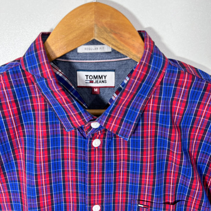 TOMMY JEANS CASUAL COTTON SHIRT