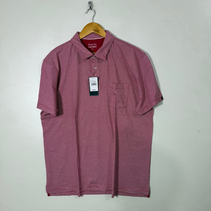 GAZMAN COTTON POLO TSHIRT BRAND NEW