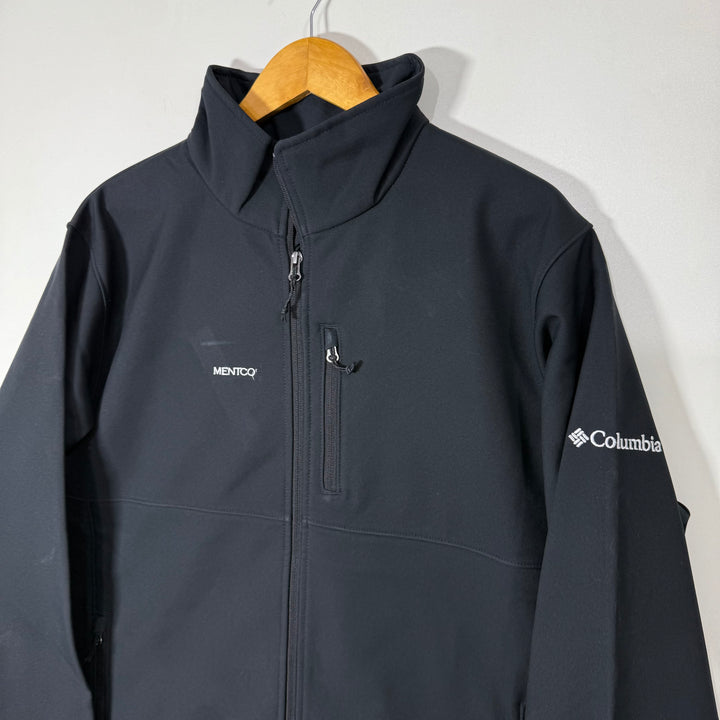 COLUMBIA SOFT SHELL WINDBREAKER JACKET BRAND NEW BLACK COLOUR