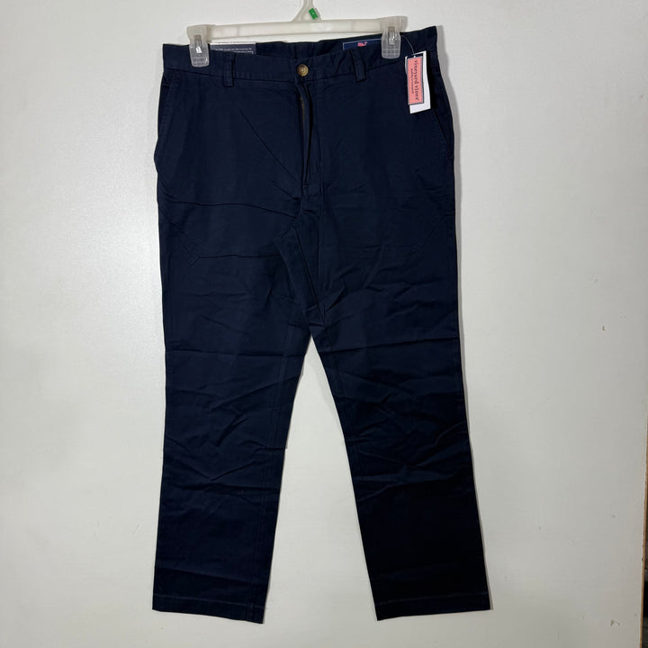 VINEYARD VINES STRAIGHT FIT COTTON CHINO PANT BRAND NEW WITH STRETCH BLUE COLOUR
