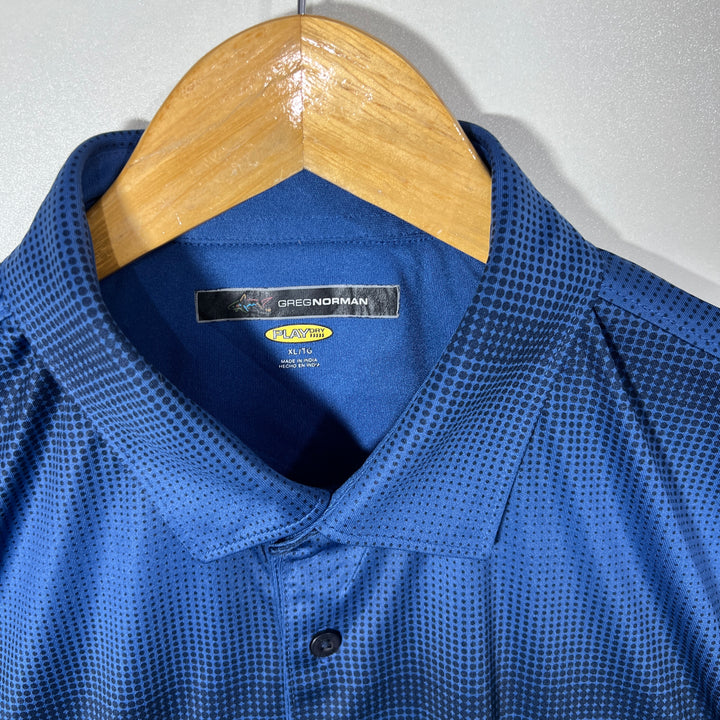 GREG NORMAN PLAY DRY SPORT POLO TSHIRT