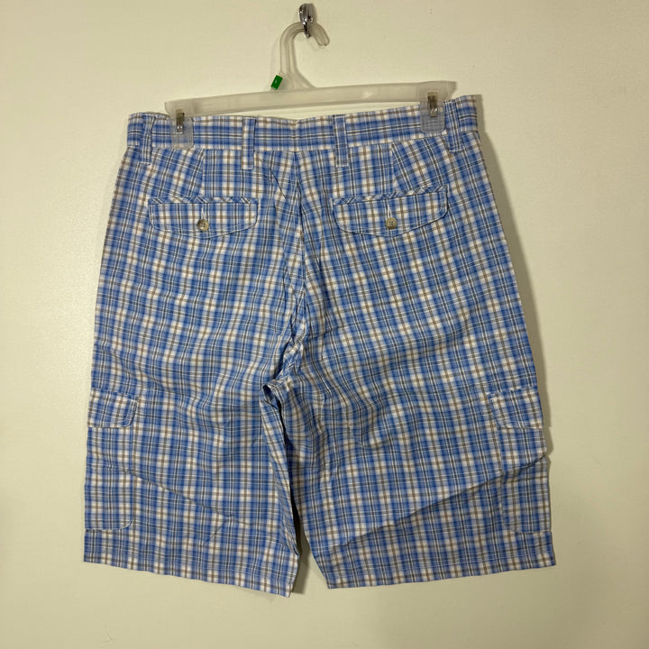 AGE OF WISDOM CHECKERED COTTON SHORT BRAND NEW