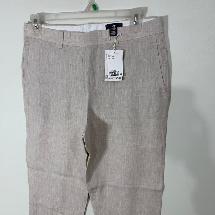 H&M STRAIGHT FIT LINNEN PANT BRAND NEW