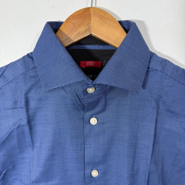 KENNETH COLE SLIM FIT SEMI FORMAL COTTON SHIRT