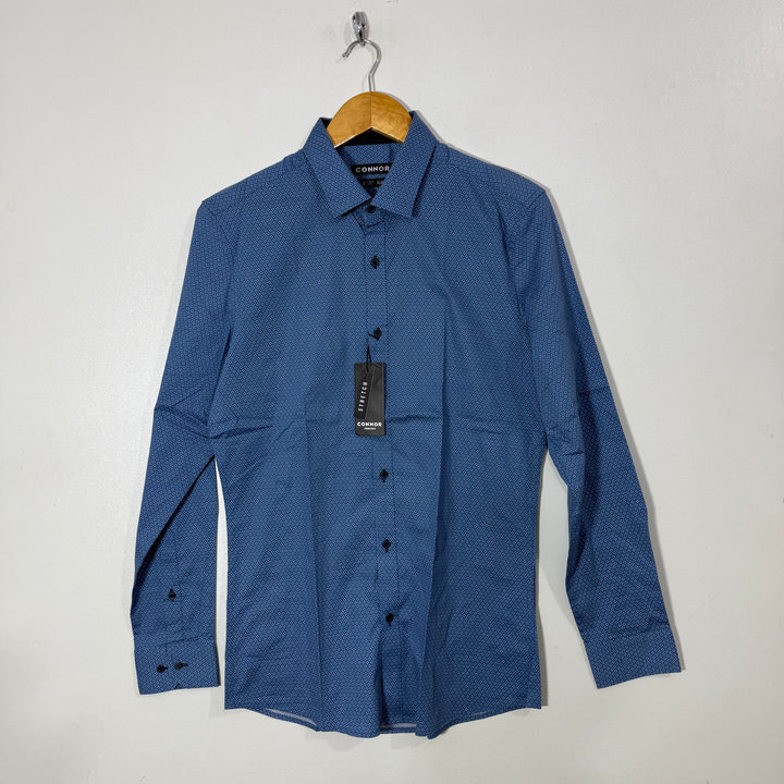 CONNOR SLIM FIT PRINTED COTTON SHIRT BRAND NEW