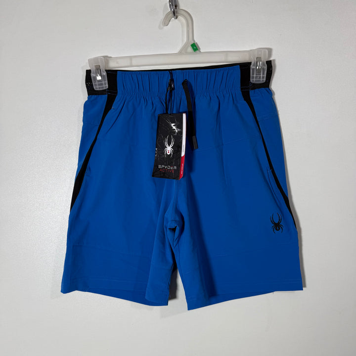 SPYDER ACTIVE BREATHABLE QUICK DRY 4 WAY STRETCH TRAINING SHORT BRAND NEW