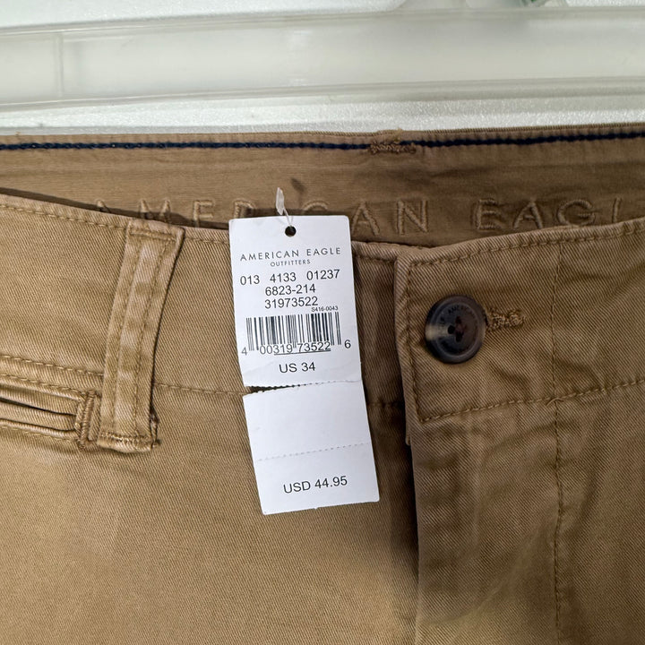AMERICAN EAGLE COTTON CHINO SHORT BRAND NEW WITH STRETCH