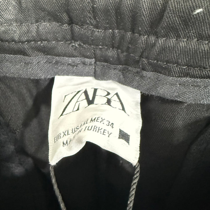 ZARA COTTON SHORT BRAND NEW BLACK COLOUR