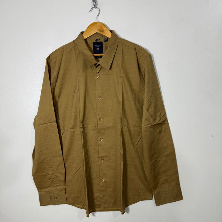 GUESS SLIM FIT COTTON SHIRT