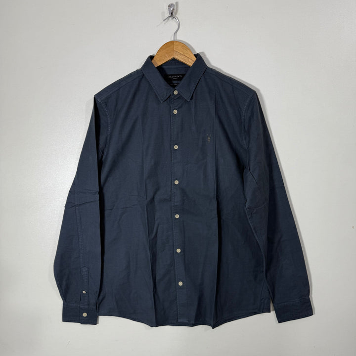 ALL SAINTS RELAXED FIT OXFORD COTTON SHIRT BRAND NEW