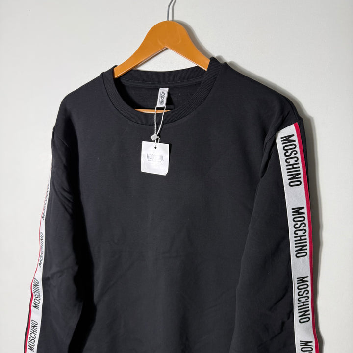 MOSCHINO SWEATSHIRT BRAND NEW INNER FLEECE BLACK COLOUR