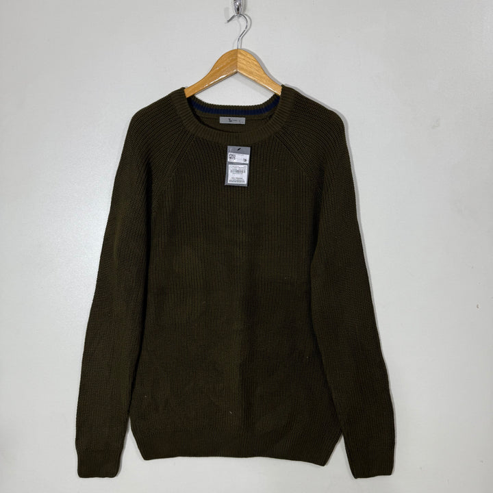 TU MAN KNITED SWEATER BRAND NEW GREEN COLOUR