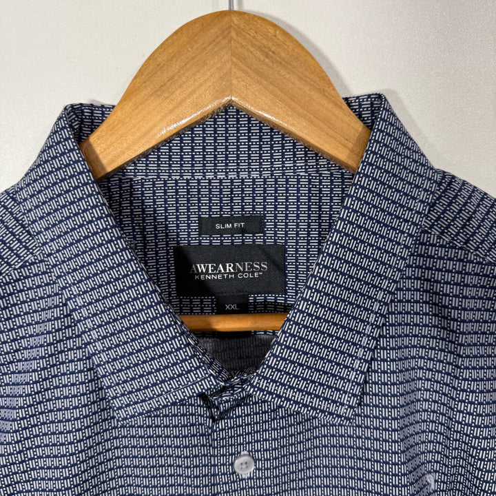 AWEARNESS KENNETH COLE SLIM FIT SEMI FORMAL SHIRT