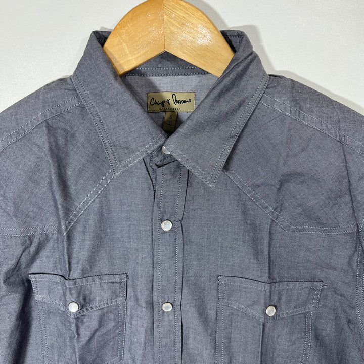CHIP & PEPPER DOUBLE POCKET TECH BUTTON CASUAL COTTON SHIRT BRAND NEW