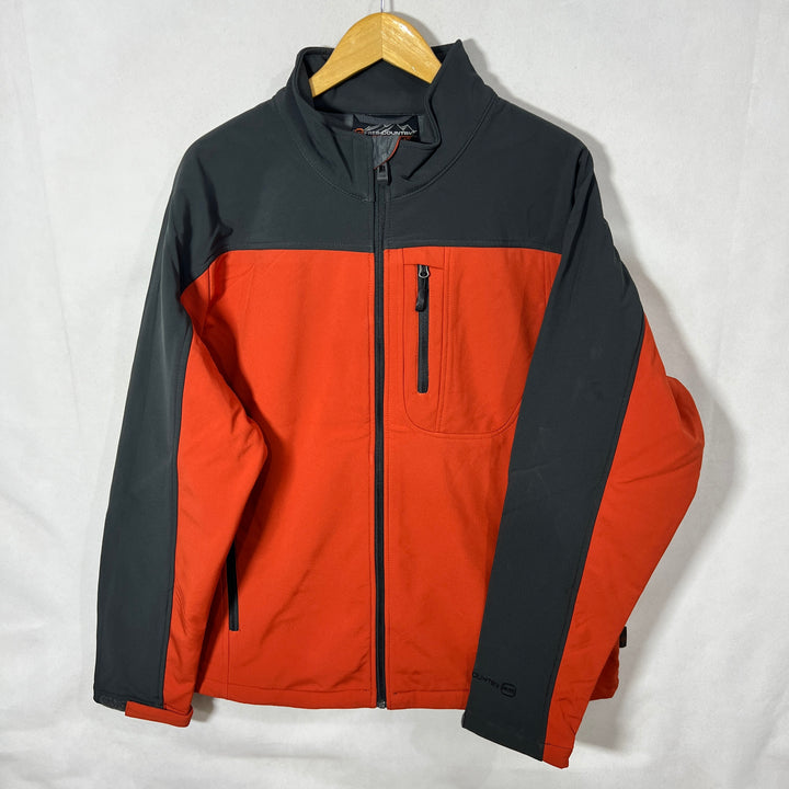 FREE COUNTRY SOFT SHELL WINDBREAKER JACKET INNER FLEECE