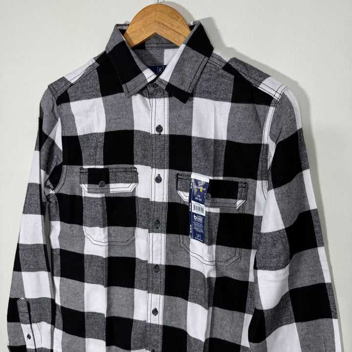 GEORGE SUPERSOFT DOUBLE POCKETS CHECKERED SHIRT BRAND NEW