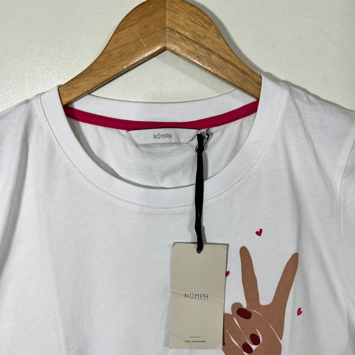 NUMPH WOMEN COTTON TSHIRT BRAND NEW