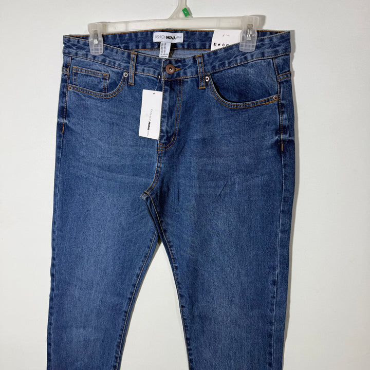 FASHION NOVA MEN CORNELL SLIM FIT DENIM PANT BRAND NEW WITH STRETCH
