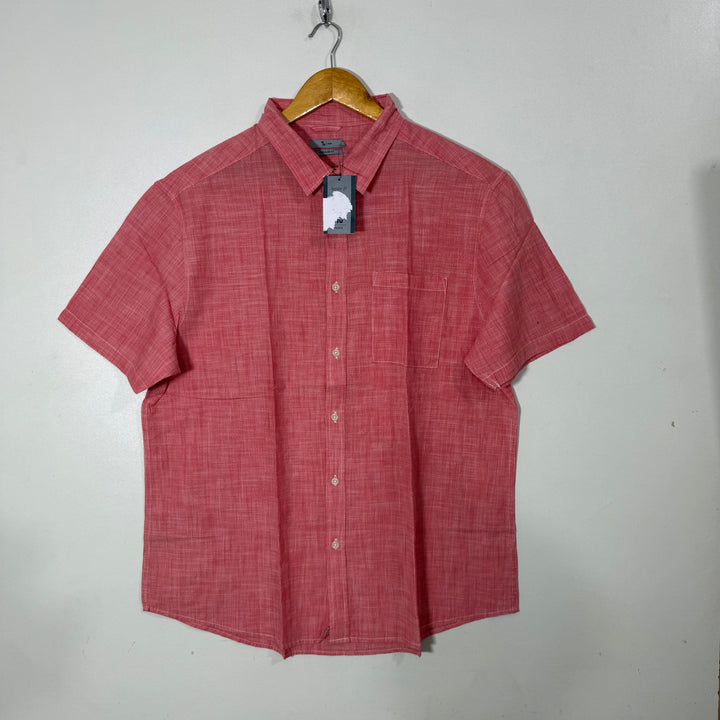 TU MAN HALF SLEEVES COTTON SHIRT BRAND NEW