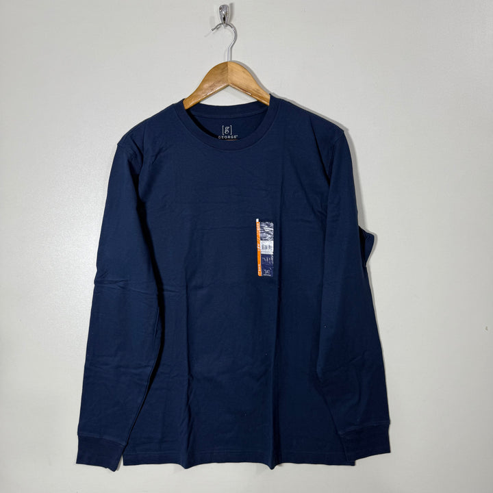 GEORGE LONG SLEEVES COTTON TSHIRT BRAND NEW