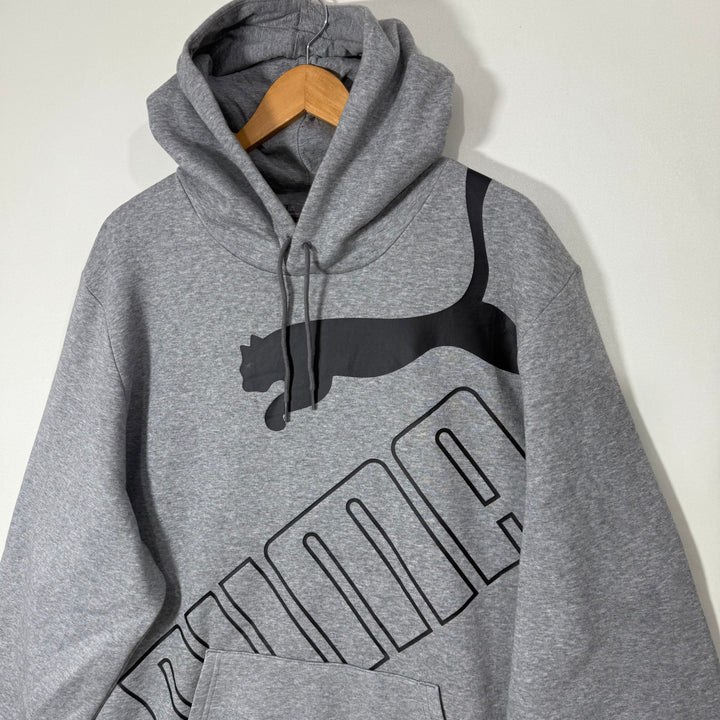 PUMA SWEAT HOODIE INNER FLEECE GREY COLOUR