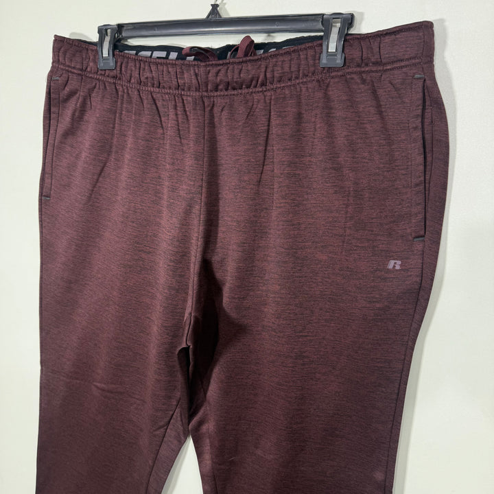 RUSSELL DRI POWER SPORT TROUSER INNER FLEECE WITH BACK ZIP POCKETS