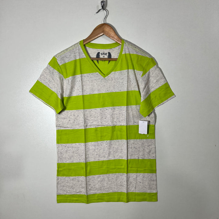 SGR V NECK COTTON TSHIRT BRAND NEW