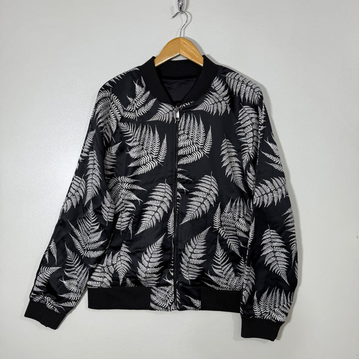 H&M  REVERSIBLE BEN COLLAR BOMBER JACKET