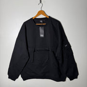 DRDENIM OVERSIZED DROOPED SHOULDER SWEATSHIRT BRAND NEW BLACK COLOUR