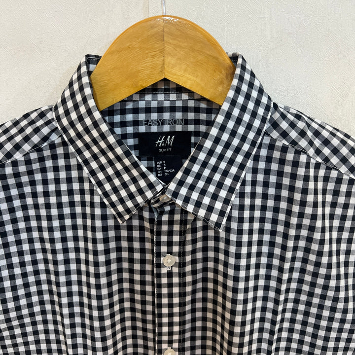 H&M SLIM FIT SEMI FORMAL COTTON SHIRT