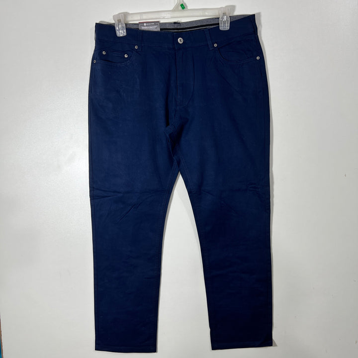 MEMBERS MARK STRAIGHT FIT COTTON JEANS BRAND NEW WITH STRETCH BLUE COLOUR