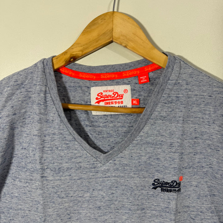 SUPERDRY V NECK COTTON TSHIRT