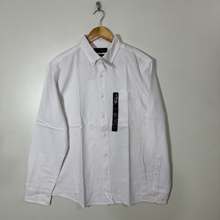 BANANA REPUBLIC BUTTON DOWN OXFORD COTTON SHIRT BRAND NEW (46)