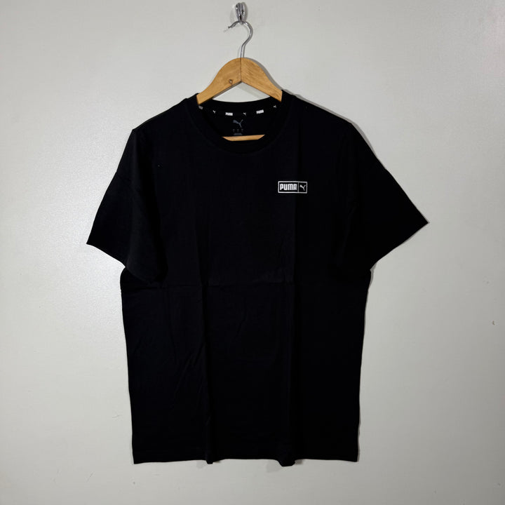 PUMA COTTON TSHIRT BLACK COLOUR