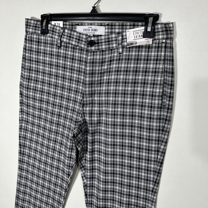 TOPMAN SKINNY FIT CHECKERED DRESS PNAT BRAND NEW WITH STRETCH