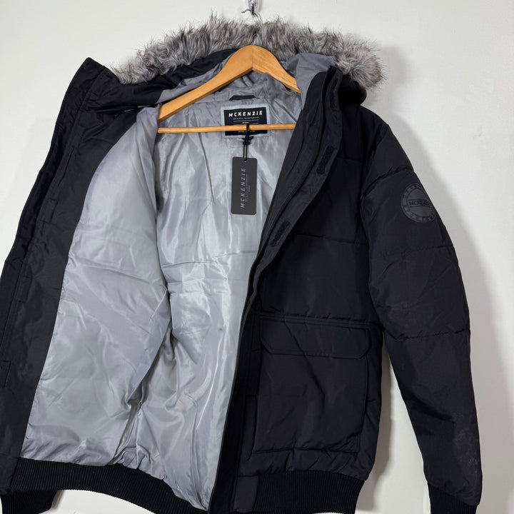 NEXT JACKET BRAND NEW INNER SHERPA LINNED WITH HOOD